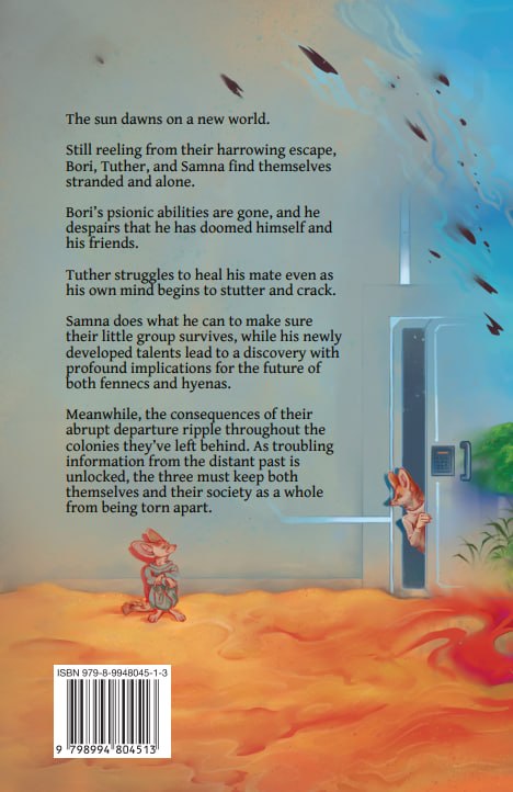 Tethers Torn back cover